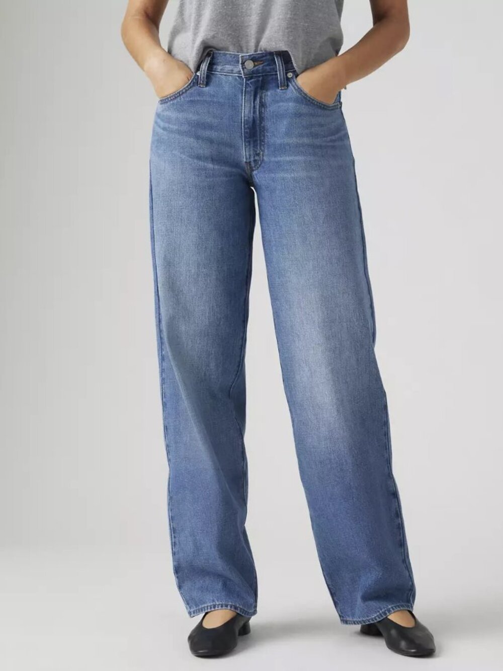 Levi's Baggy Dad Linen+ Denim Lightweight Women's Jeans